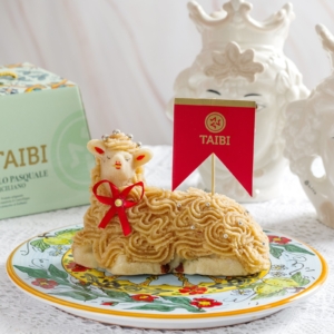 Agnello Pasquale Siciliano di mandorla e pistacchio artigianale