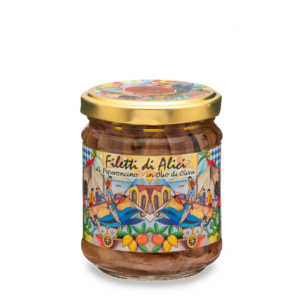 Filetti di Alici al Peperoncino in Olio di Oliva 200g