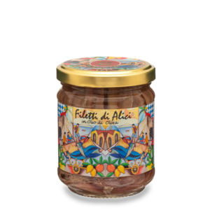 Filetti di Alici in Olio di Oliva  200g