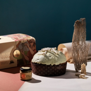 Panettone alla Manna Fiasconaro con Crema da Spalmare