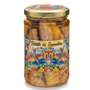 Filetti di Sgombro in Olio di Oliva – Vaso 300g