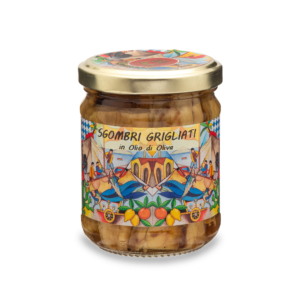 Filetti di Sgombro Grigliati in Olio di Oliva 200g