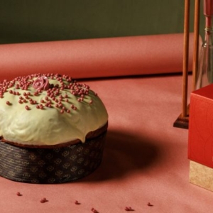 Panettone Artigianale con Petali di Rose, Fichi d’India