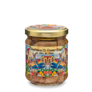 Ventresca di Tonno Rosso in Olio di Oliva – Vaso 200g
