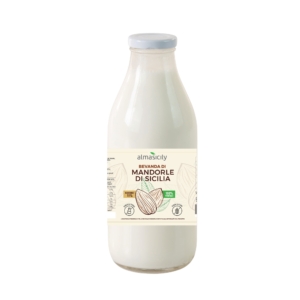 Latte di mandorla siciliana in bottiglia di vetro 750 ml