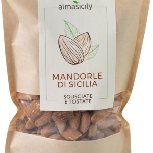 Mandorle pelate tostate croccanti snack aperitivo 200g