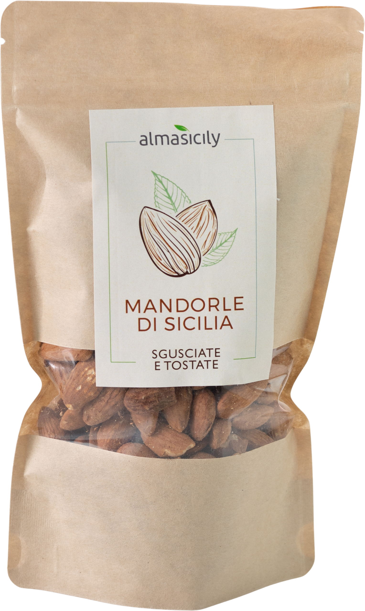 Prażone Migdały 200g – Chrupiące Migdały na Aperitif