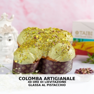 colomba al pistacchio con crema pistacchio inclusa